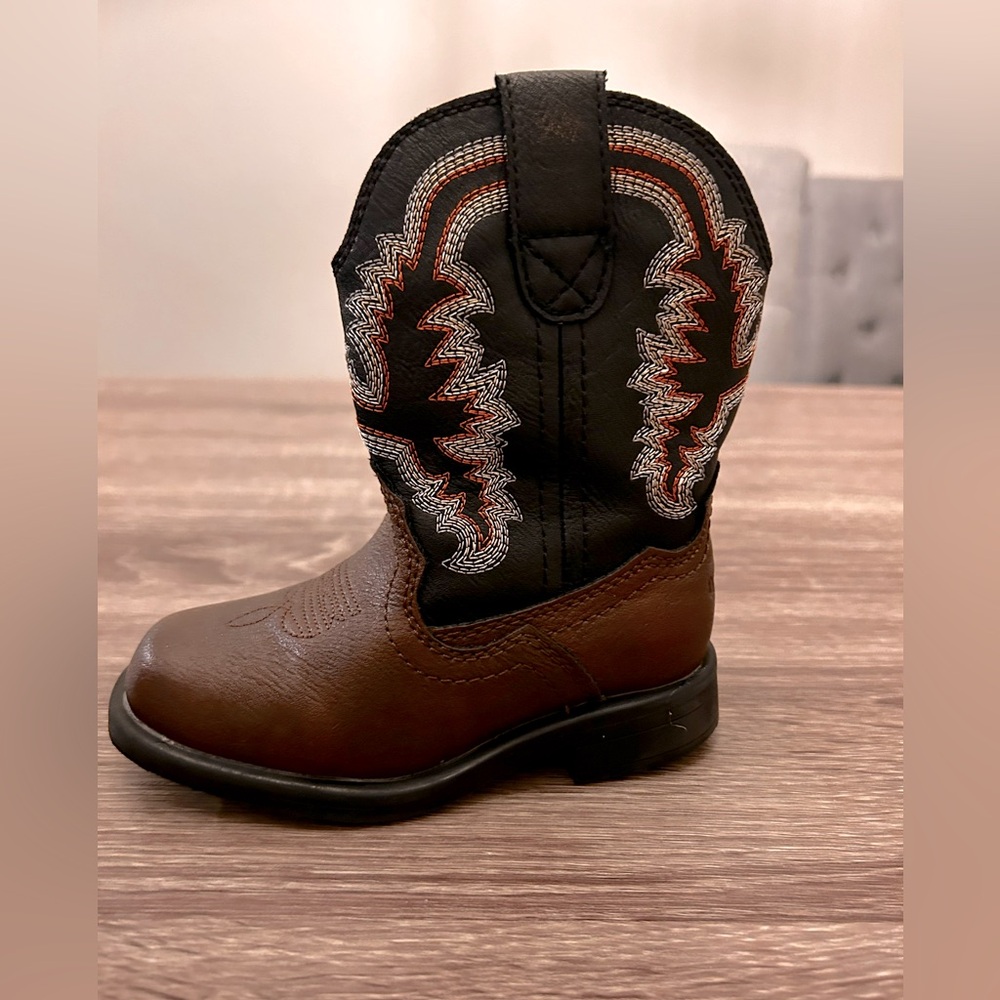 Toddler boy cowboy boots